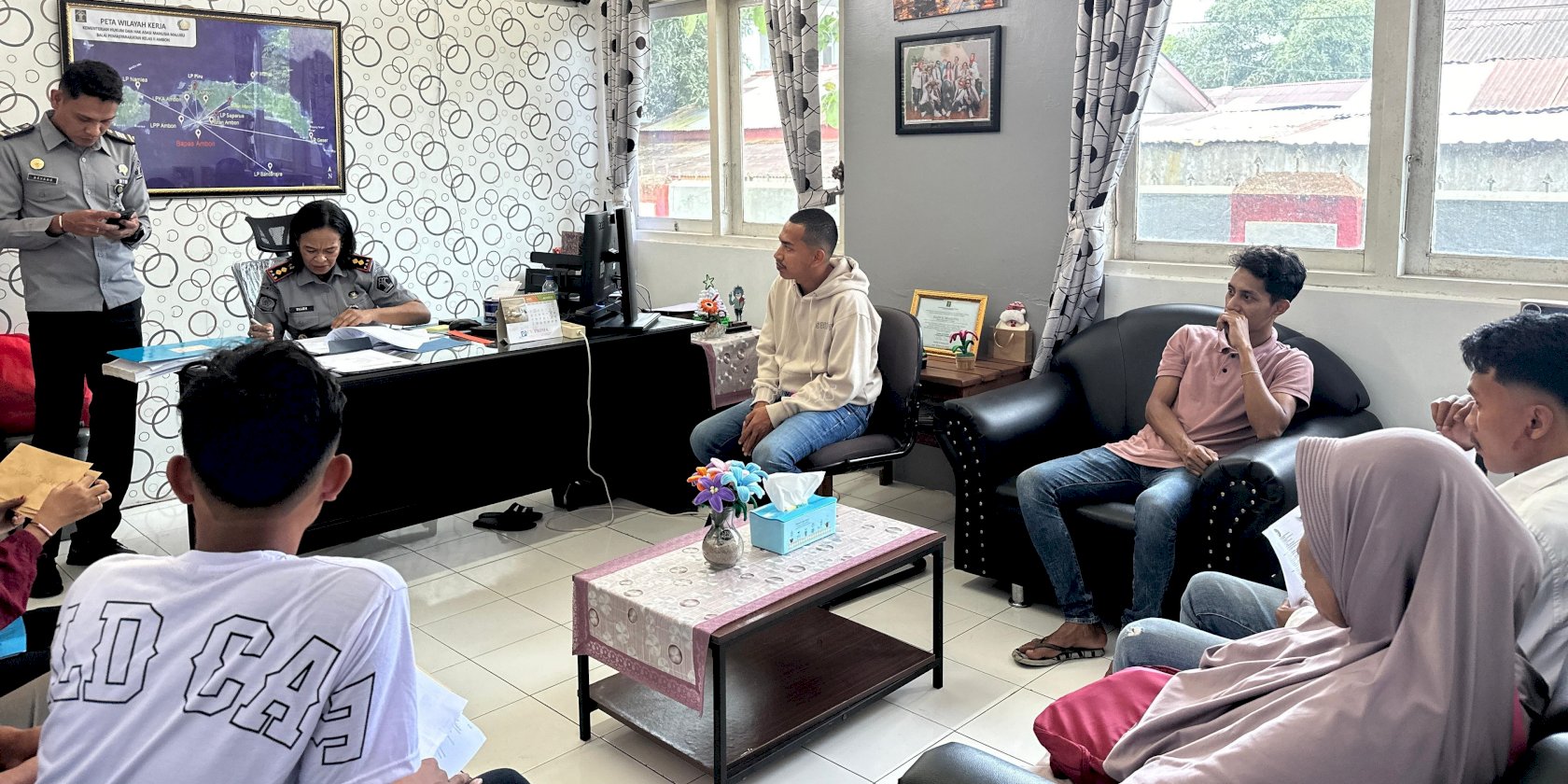 Dukung Pemulihan Sosial, Bapas Ambon Dorong Peran Aktif Keluarga