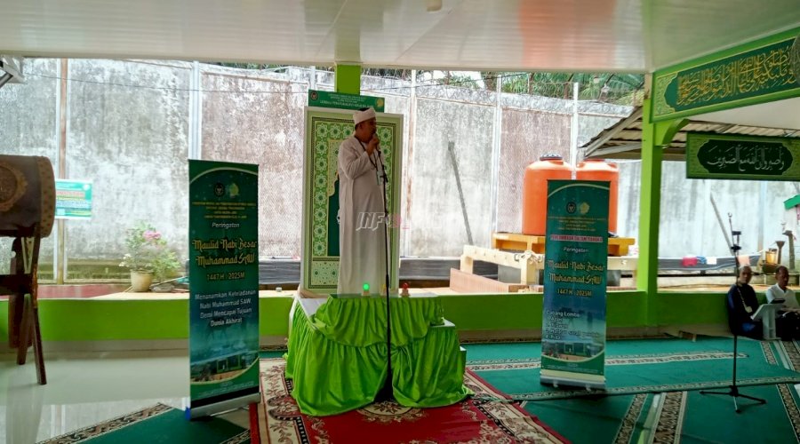 Peringati Maulid Nabi Muhamamd saw., Lapas Jambi Gelar Lomba Pidato Keagamaan 