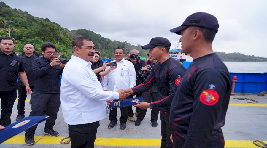 Tiga Petugas Nusakambangan Naik Grade, SK Diserahkan Langsung Menimipas