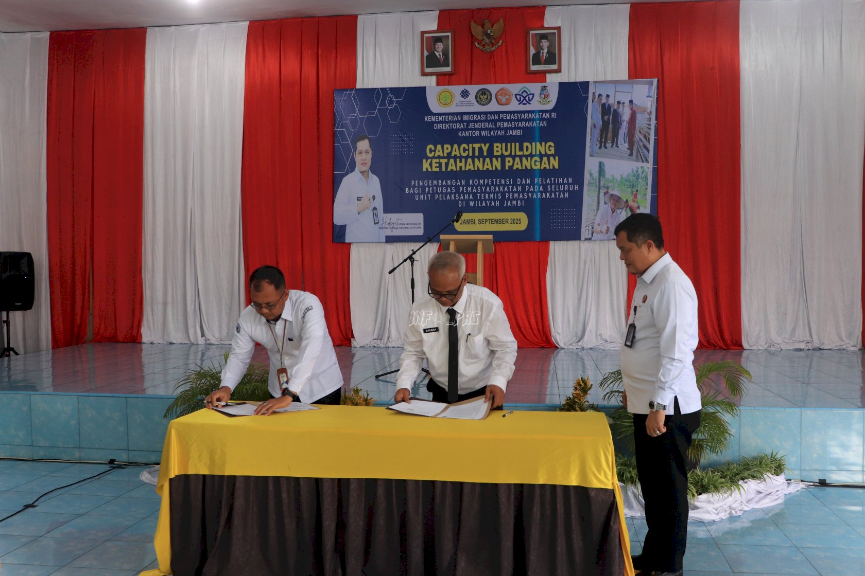 Lapas Jambi Jadi Tuan Rumah MoU dan Workshop Kerabat Pangan