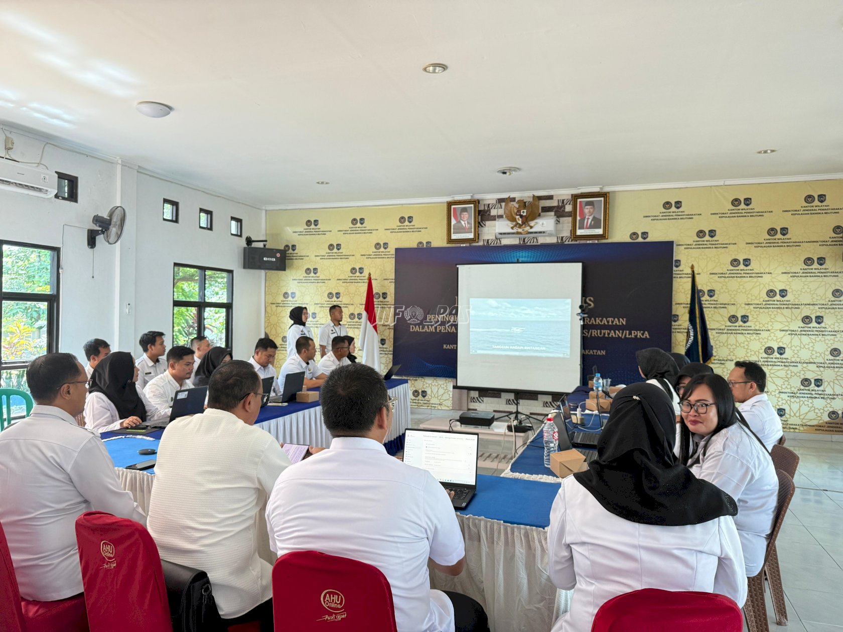 Kanwil Ditjenpas Babel Dorong Tertib Administrasi Lewat Sosialisasi Kearsipan