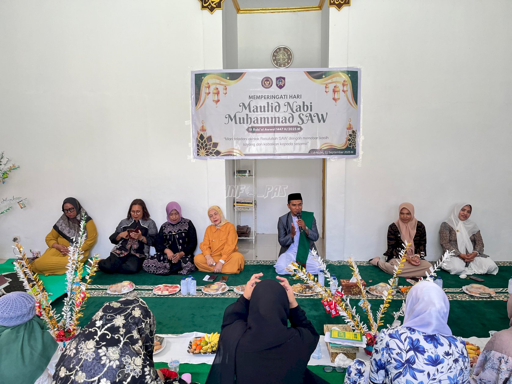 Lapas Perempuan Ambon Gelar Maulid Nabi Penuh Kebersamaan