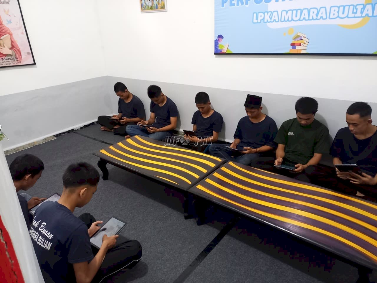 E-Library Jadi Media Belajar Modern Anak Binaan LPKA Muara Bulian