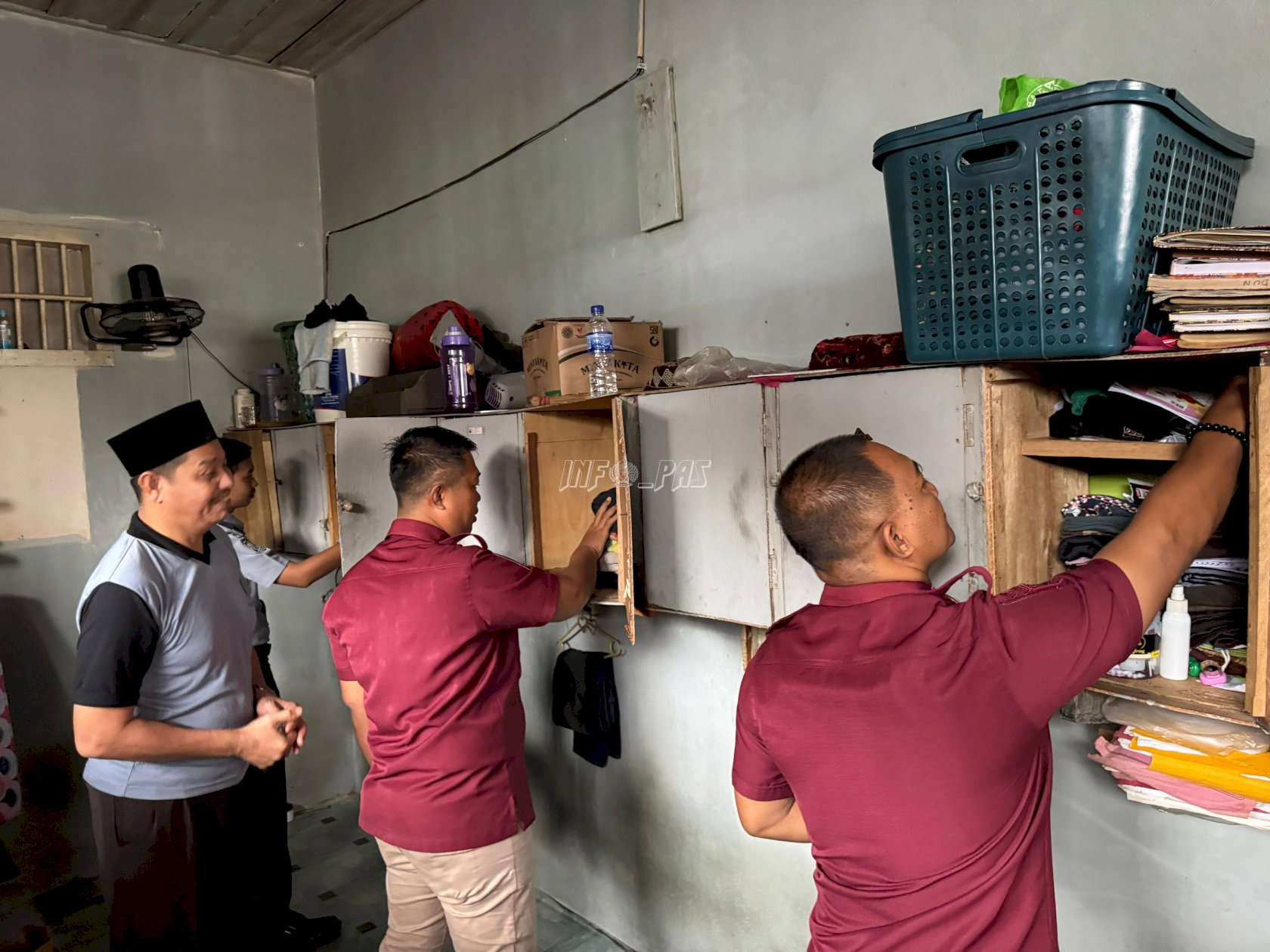 Jaga Keamanan Blok Hunian, Lapas Muara Bulian Gelar Razia Rutin 