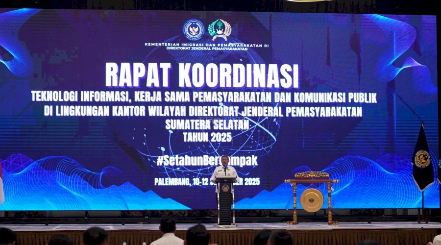 Rakor Tekforma di Sumsel: Sinergi Penguatan Datin, TI, Kehumasan, dan Kerja Sama Pemasyarakatan
