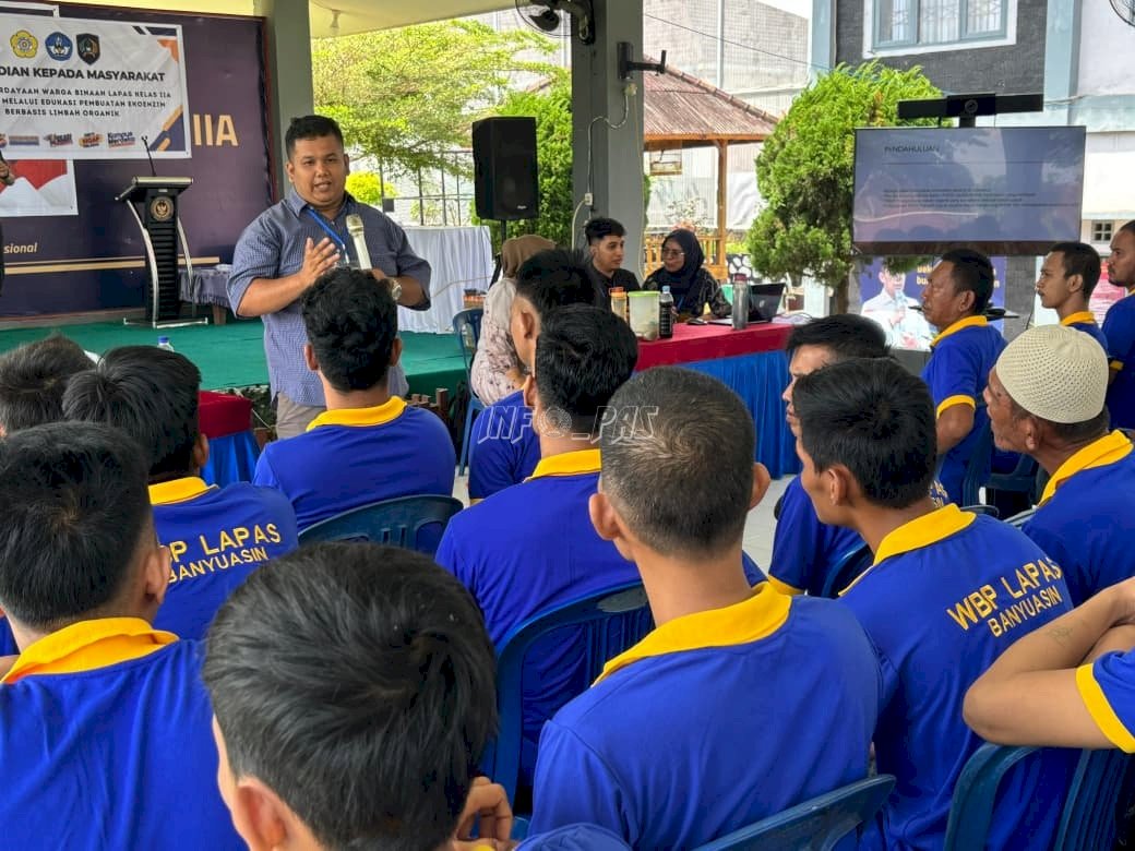 Sinergi Lapas Banyuasin & Polsri Cetak Warga Binaan Berdaya