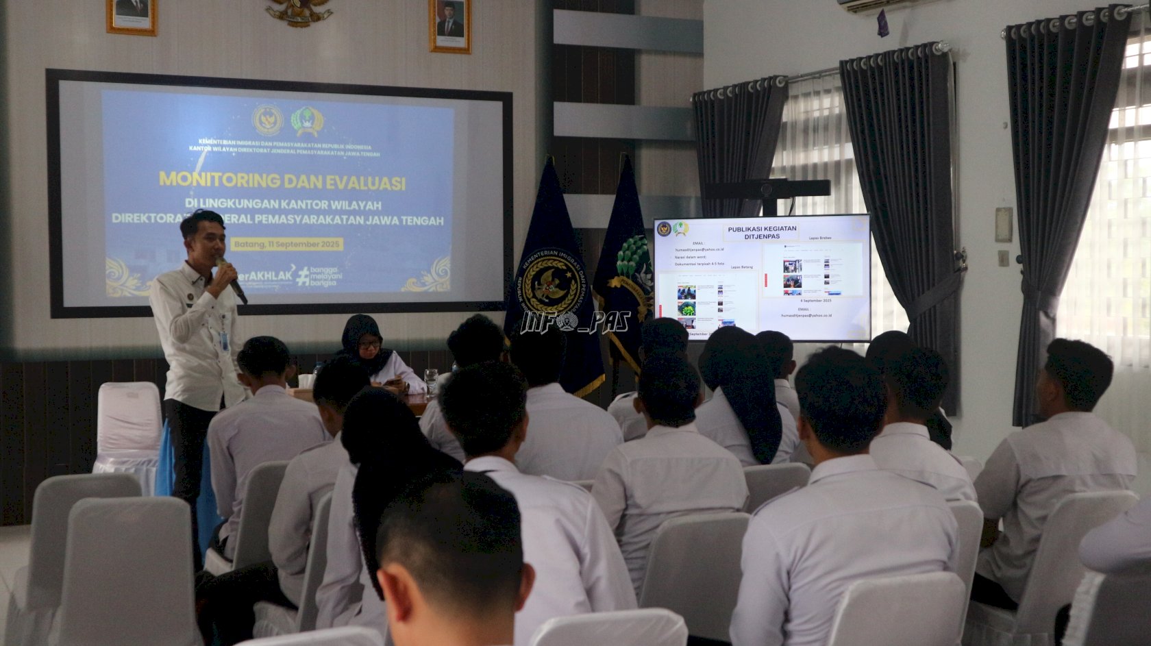 Perkuat SDM dan Kehumasan, Lapas Batang Jadi Tuan Rumah Monev Pemasyarakatan