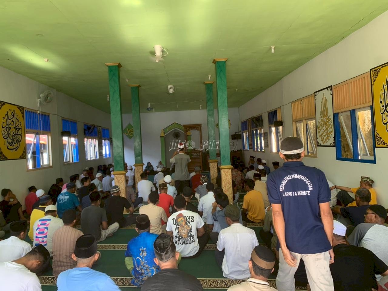 Lapas Ternate Bekali Warga Binaan dengan Pembinaan Kerohanian Rutin