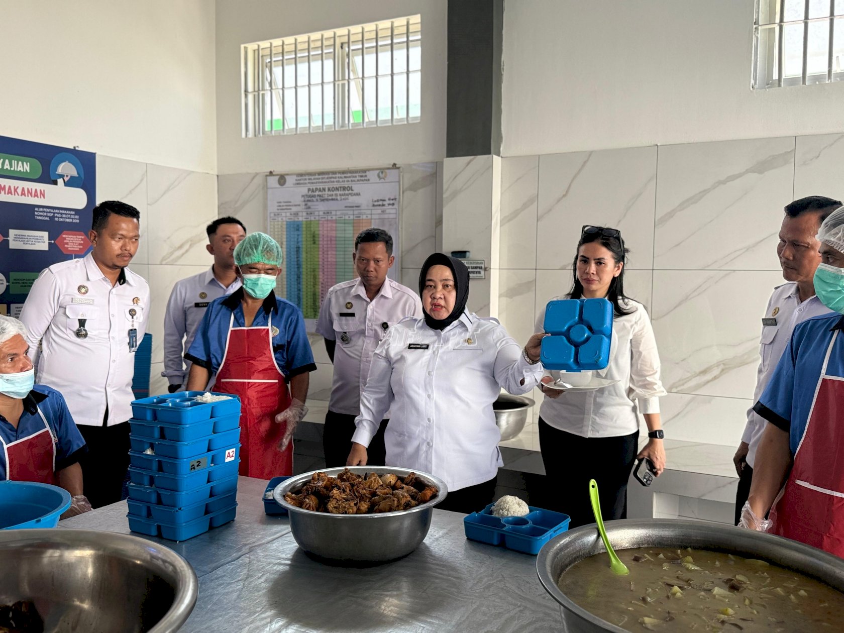 Dukung Peningkatan Layanan, Kanwil Ditjenpas Kaltim Kawal Monitoring Dirkeswat di UPT Samarinda–Balikpapan