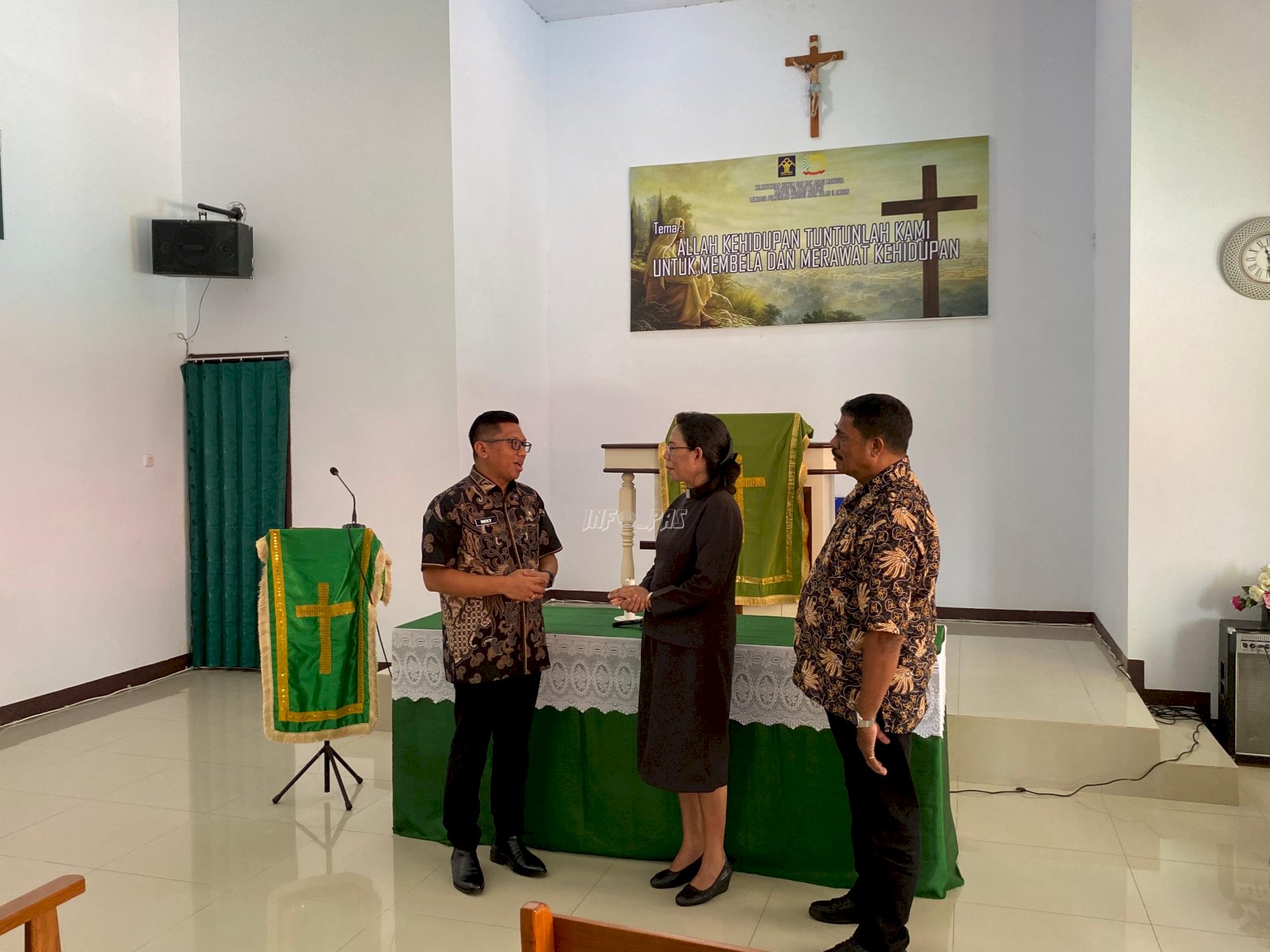Kakanwil Ditjenpas Maluku Dorong Integritas dan Iman ASN Lewat Persekutuan Kristen