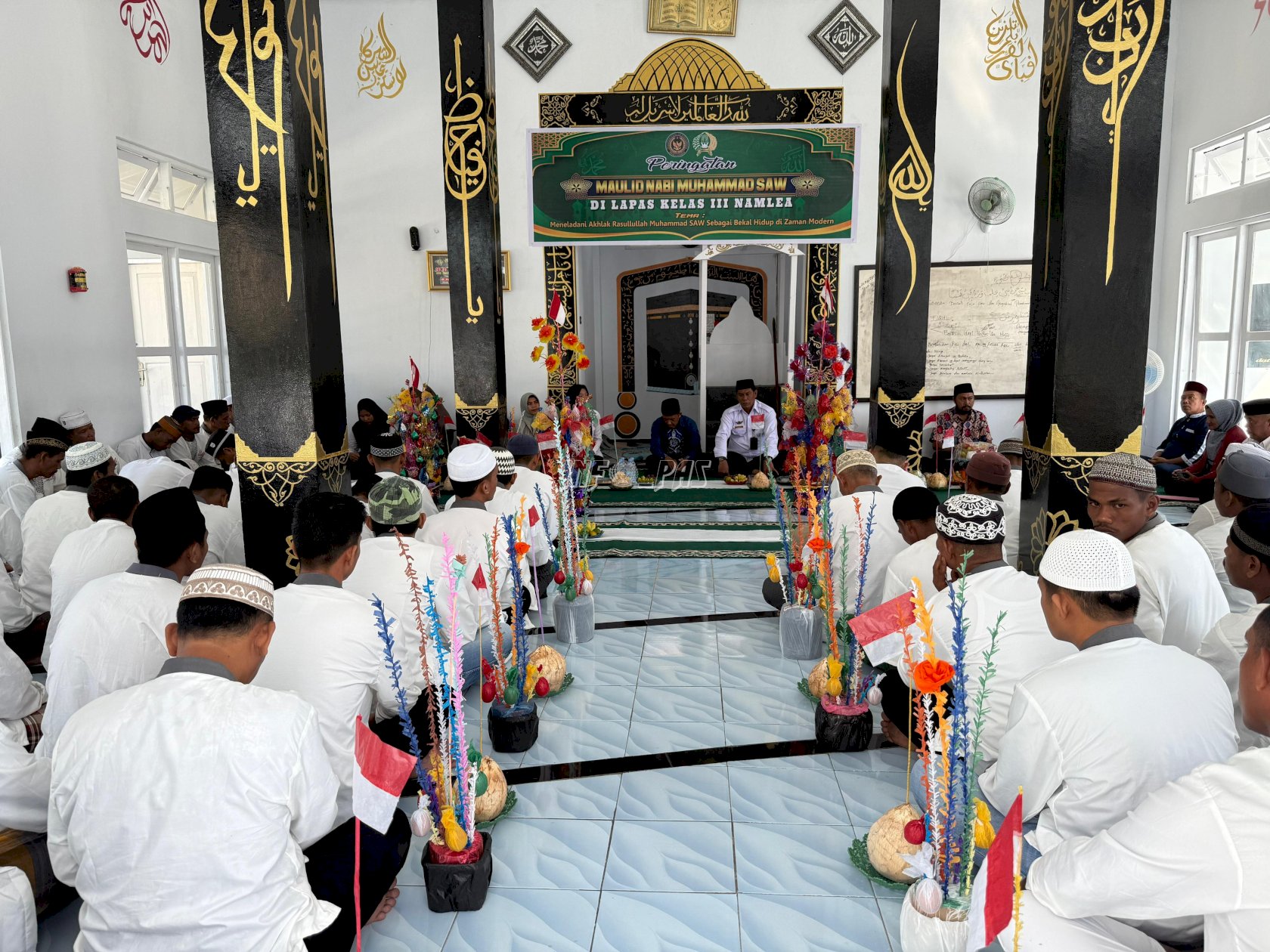 Momentum Maulid Nabi, Lapas Namlea Perkuat Akhlak Warga Binaan