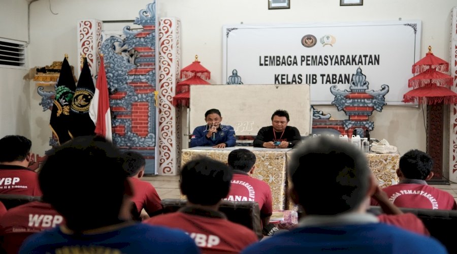 Bekal Hidup Mandiri, Lapas Tabanan Bekali Warga Binaan dengan Pelatihan Penatu