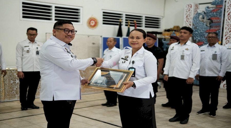 Apresiasi Kinerja, Lapas Tabanan Nobatkan Petugas Teladan Agustus 2025
