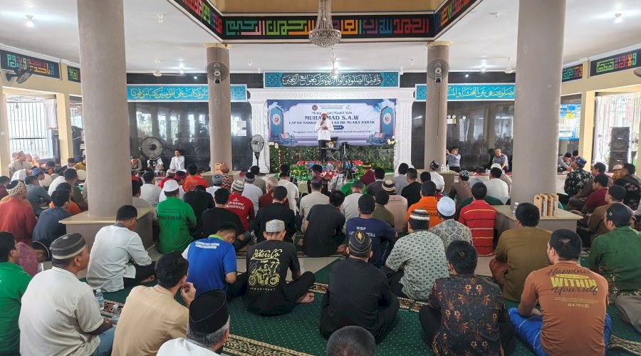 Lapas Narkotika Muara Sabak Peringati Maulid Nabi Muhammad saw. 1447 H
