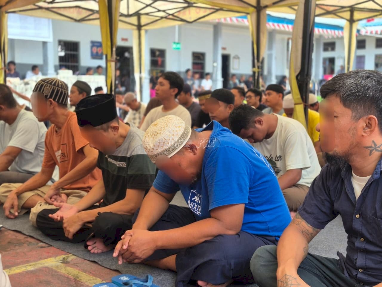 Peringatan Maulid Nabi Rutan Palu, Petugas & Warga Binaan Khidmat dalam Kekeluargaan
