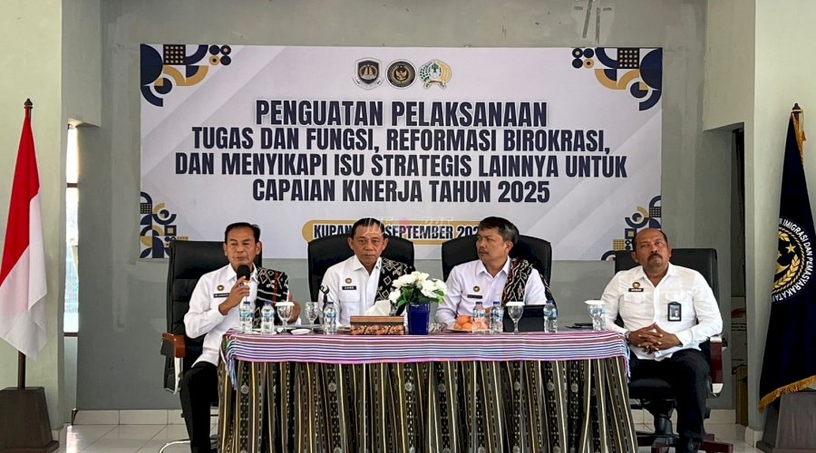 Kanwil Ditjenpas NTT Kedatangan Staf Ahli dan Tenaga Ahli Menteri, Teguhkan Komitmen Reformasi Burokrasi