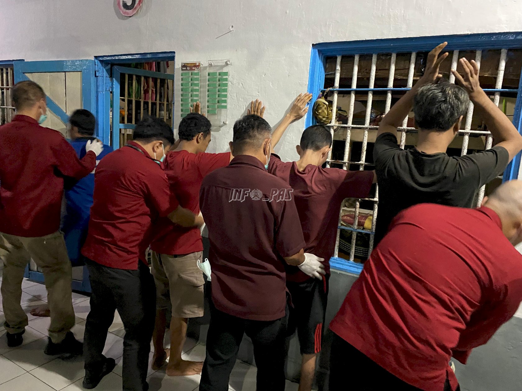 Tegakkan Kamtib, Kanwil Ditjenpas Kalsel Razia Lapas Amuntai