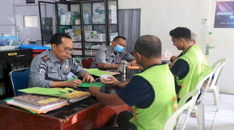 Lapas Jambi Cek Kesehatan Warga Binaan melalui Klinik Pratama