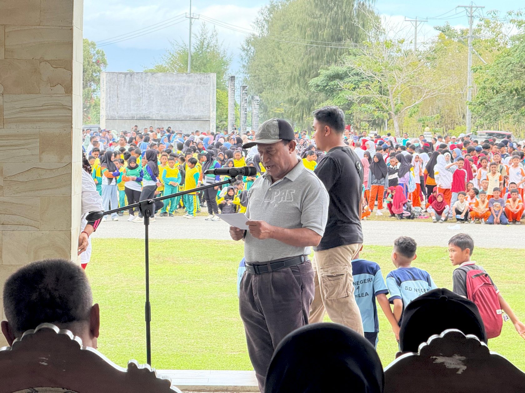 Bangun Sinergi Lintas Lembaga, Lapas Namlea Meriahkan Lomba Pembukaan HUT Buru