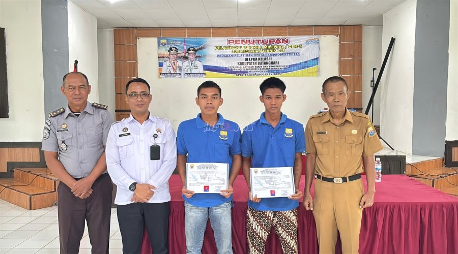 Anak Binaan LPKA Muara Bulian Tuntaskan Pelatihan Las, Bekal Keterampilan menuju Kemandirian