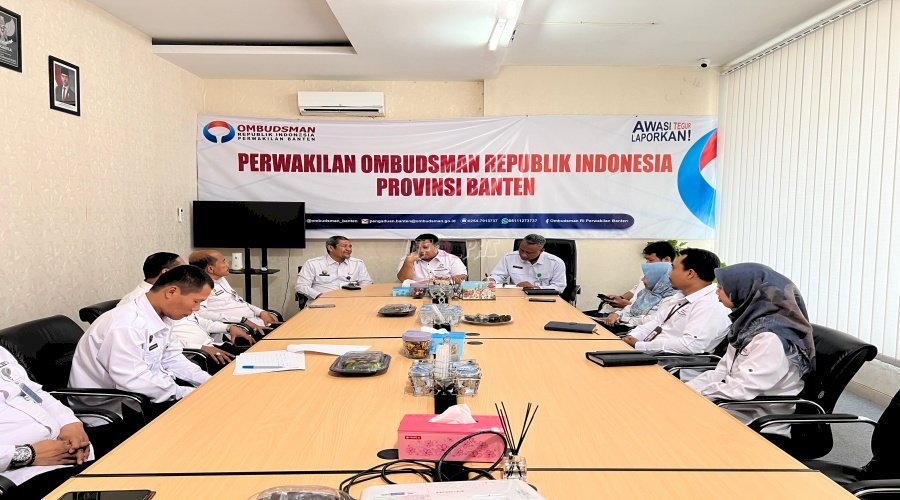 Tingkatkan Kualitas Layanan, Kanwil Ditjenpas Banten Jalin Sinergi dengan Ombudsman RI Perwakilan Banten