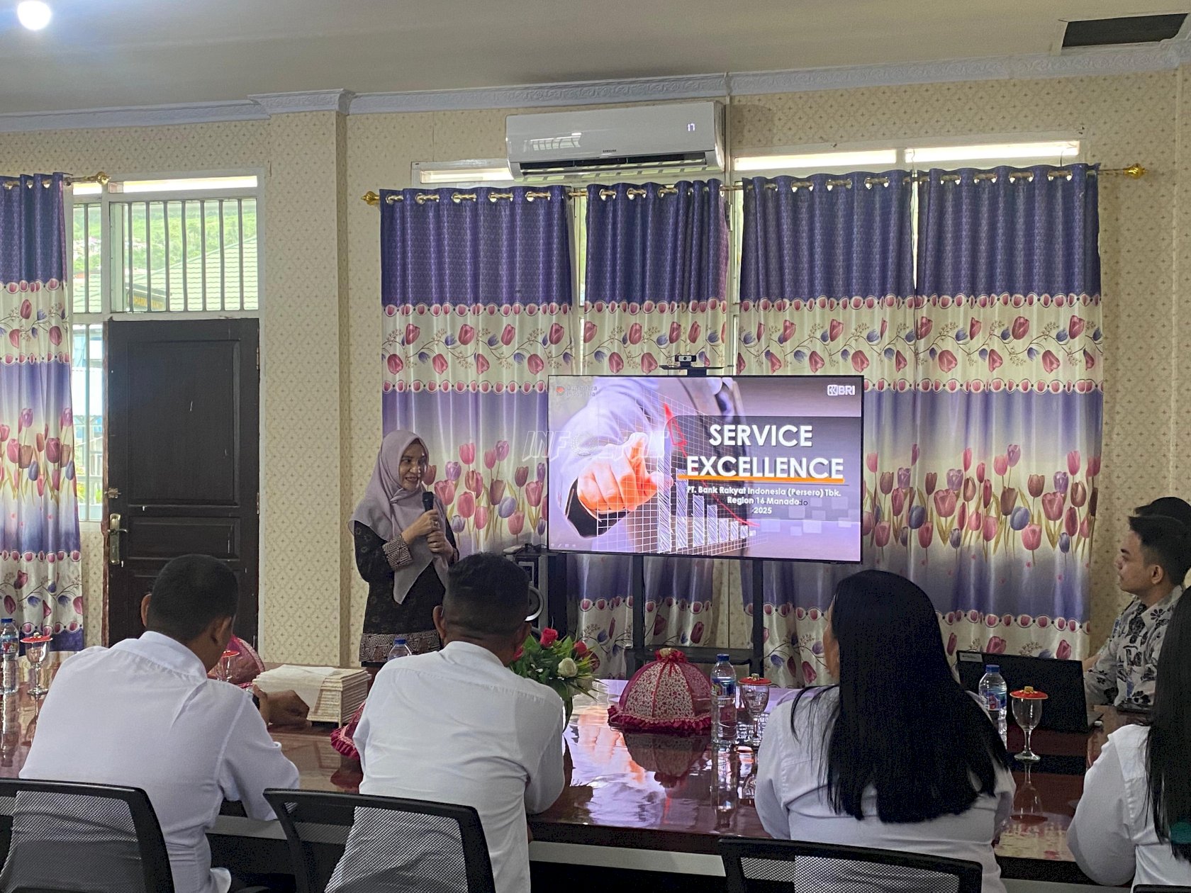 Dorong Pelayanan Berkualitas, Lapas Luwuk Gandeng BRI Sosialisasikan Budaya Kerja