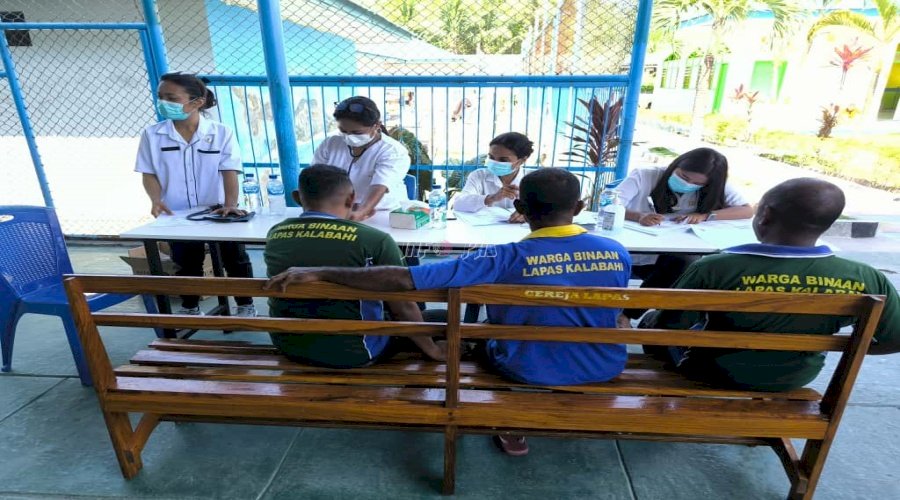 Gandeng RSB Mol, Lapas Kalabahi Gelar Sosialisasi dan Pemeriksaan TBC