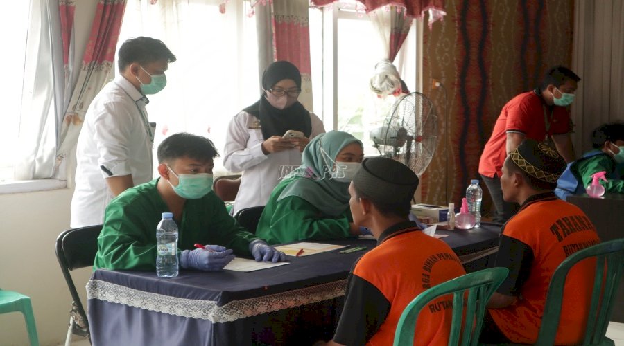 Kanwil Ditjenpas Kalsel Pantau Pelaksanaan ACF TBC di Rutan Marabahan