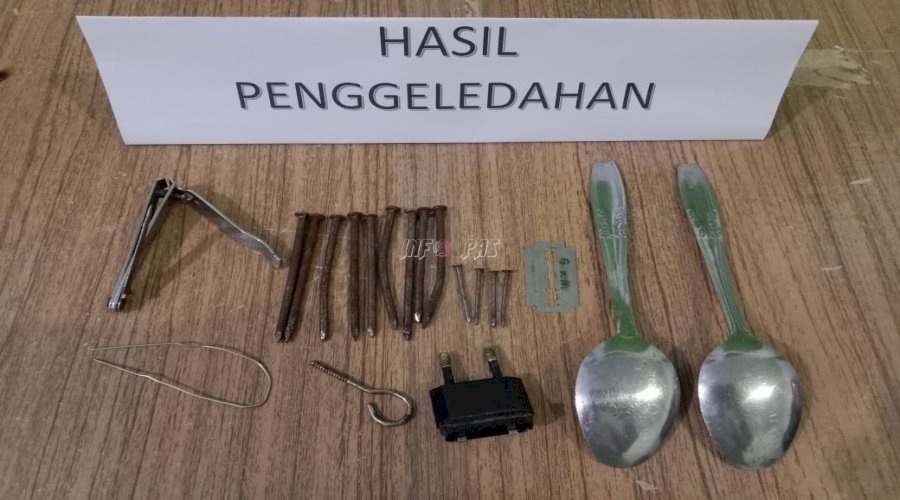 Razia Kamar Hunian, Lapas Piru Pastikan Lingkungan Aman, Tertib, dan Kondusif