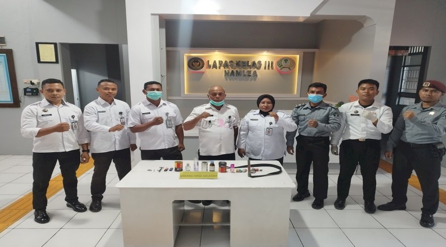 Lapas Namlea Terus Berantas Halinar lewat Razia 