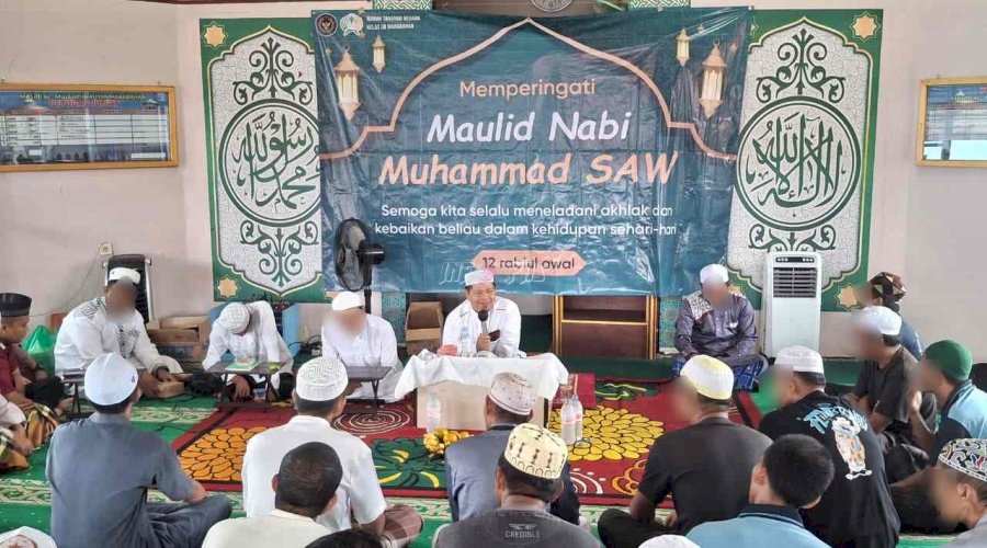 Rutan Marabahan Gelar Peringatan Maulid Nabi, Ajak Teladani Akhlak Rasulullah 