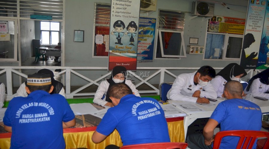 Lapas Muara Tebo Gelar Skrining TBC dan Mobile VCT HIV bagi Warga Binaan