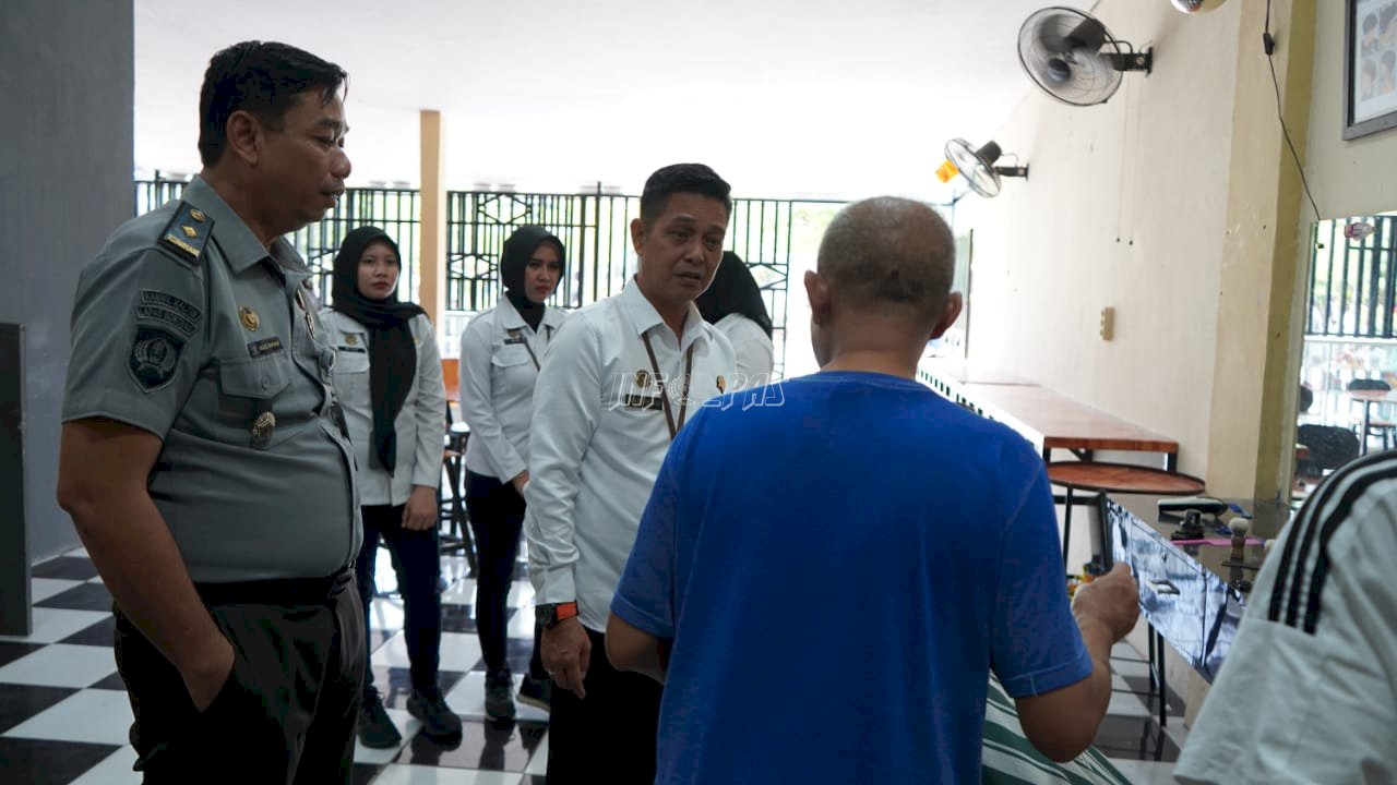 Pastikan Layanan Sesuai Standar, Kanwil Ditjenpas Kaltim Tinjau Langsung Lapas Bontang