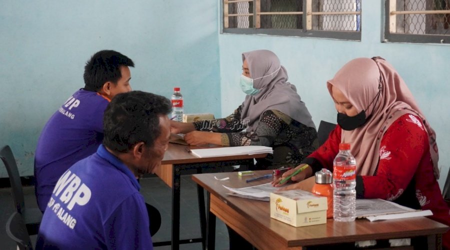 Deteksi Dini HIV, Ratusan Warga Binaan Rutan Pemalang Jalani Skrining VCT