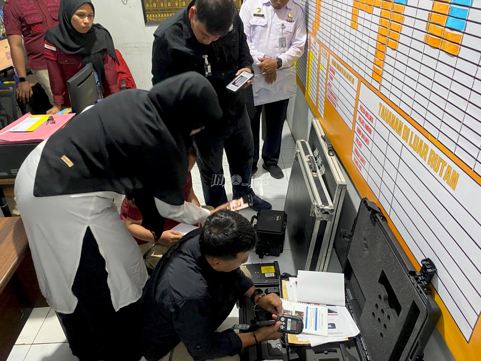 Kanwil Ditjenpas Maluku Perkuat Pengawasan Keselamatan Radiasi Fasilitas Pemasyarakatan