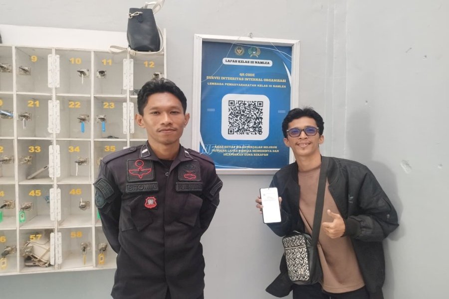 Melalui Survei 3A, Lapas Namlea Ajak Masyarakat Perkuat Layanan Pemasyarakatan