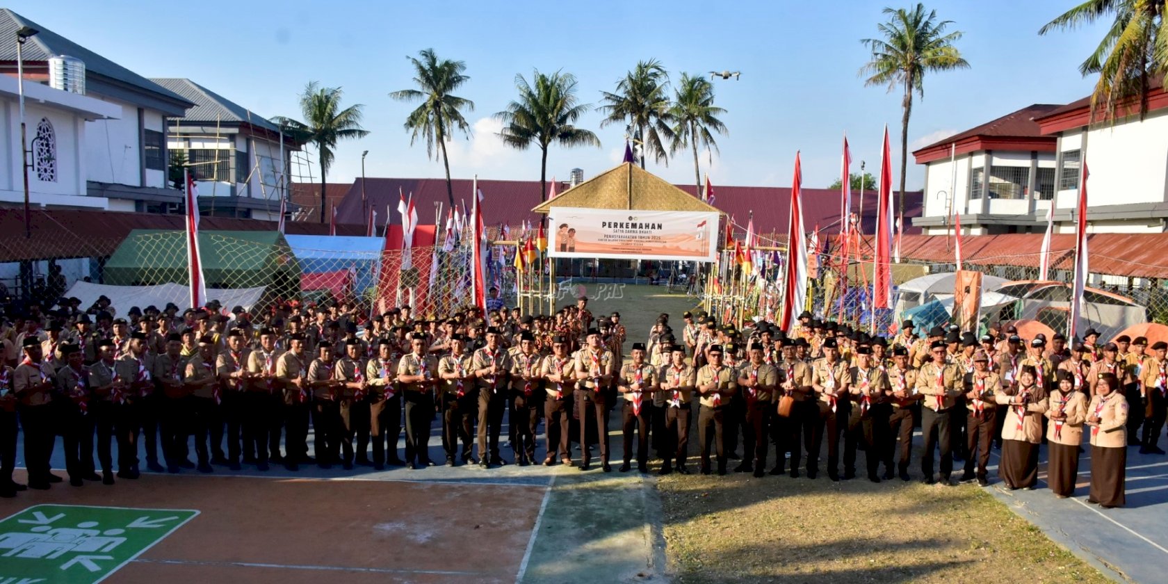 Kolaborasi Sukses, Perkemahan Satya Dharma Bhakti Pemasyarakatan Sulsel Resmi Ditutup