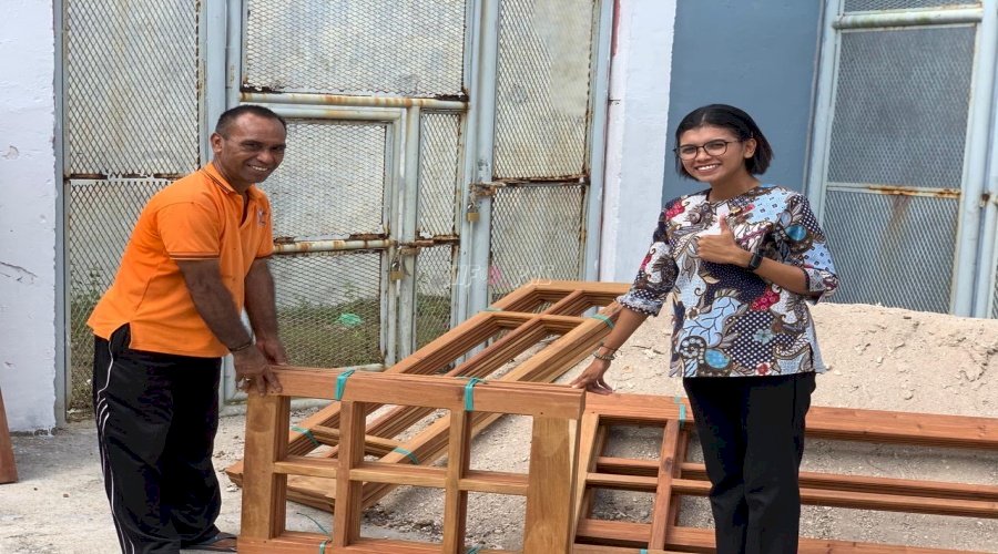  Mebel Buatan Warga Binaan Lapas Saumlaki Tembus Pasar Ambon