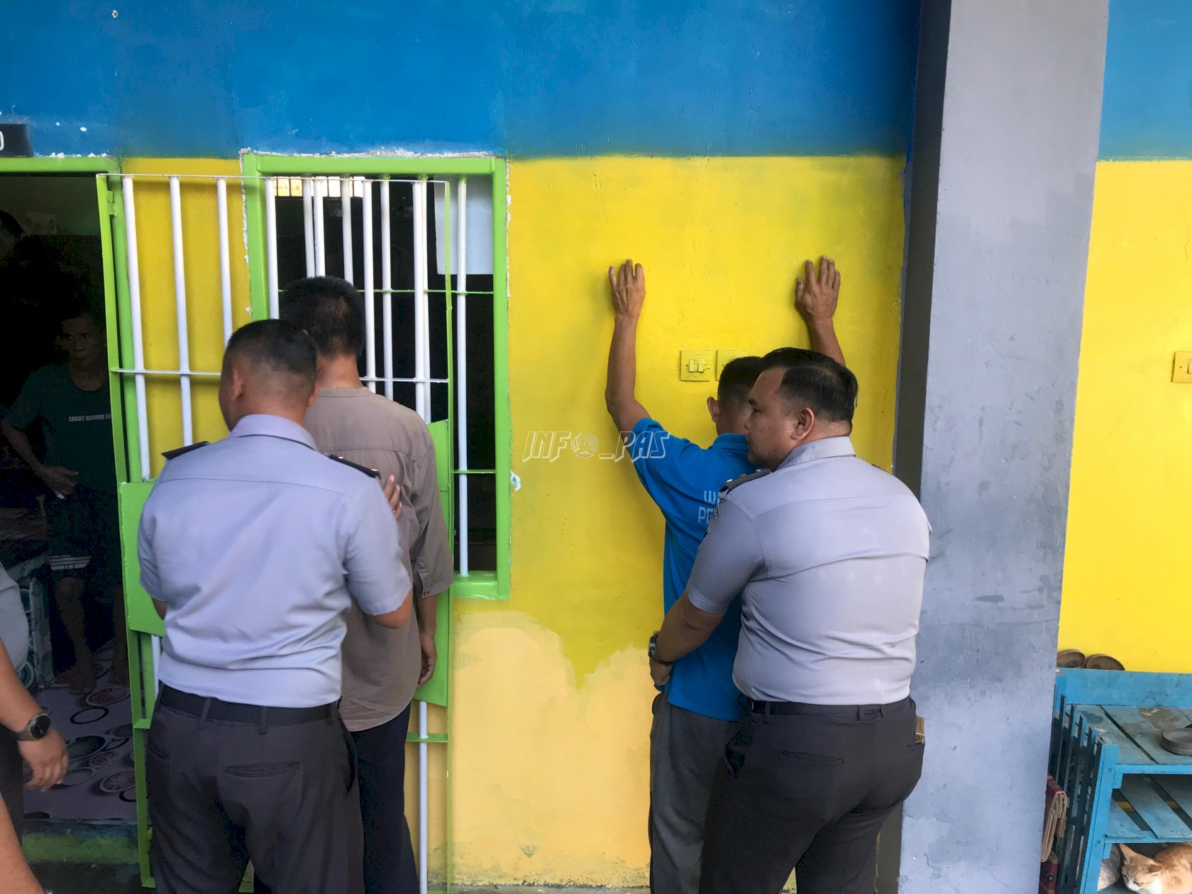 Lapas Sarolangun Gelar Penggeledahan, Pastikan Blok Hunian Aman