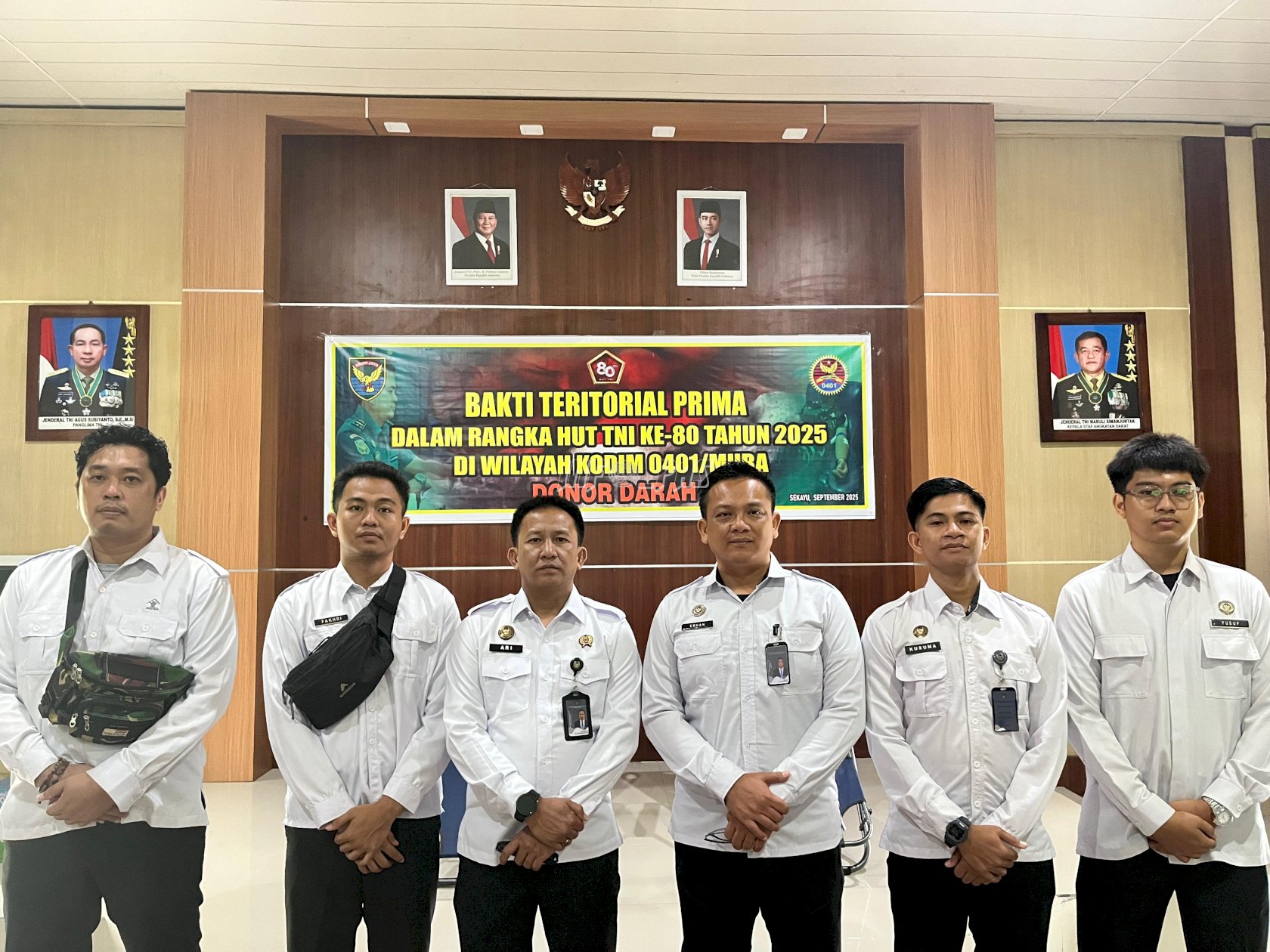 Bangun Sinergi, Lapas Sekayu Sukseskan Donor Darah HUT Ke-80 TNI