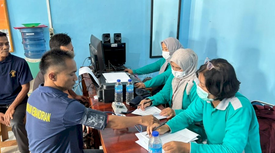Cegah Penyakit Menular, Lapas Jambi Gelar Skrining ACF-TBC bagi Warga Binaan
