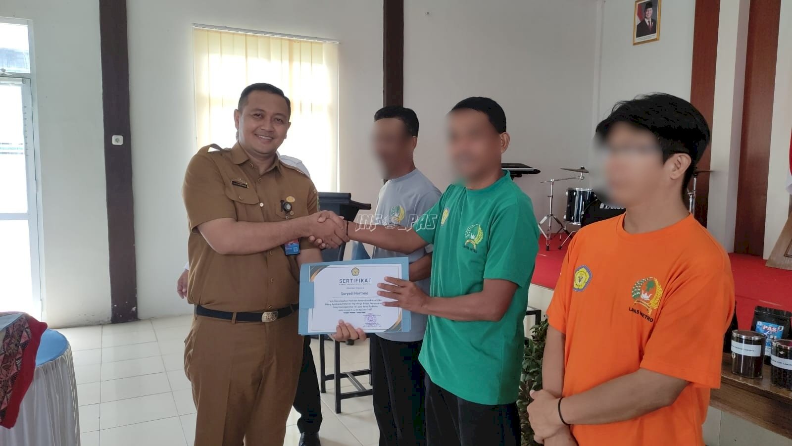 Lapas Metro Tutup Pelatihan Kemandirian Bersertifikat, 80 Warga Binaan Raih Keterampilan Baru