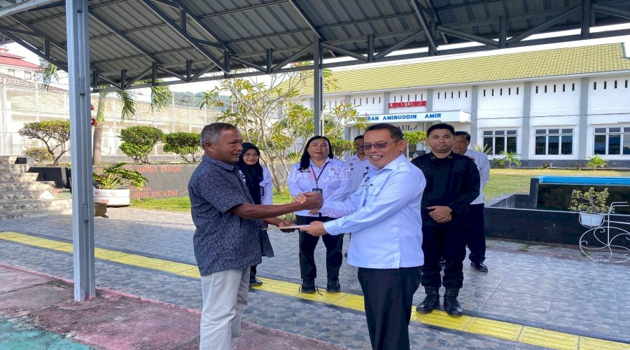 Dari Petugas Hingga Pengelola Koperasi, Dahlan Dullah Akhiri Masa Bakti di Lapas Luwuk