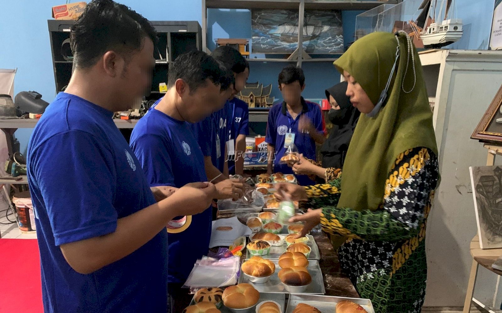 Lapas Batang Tutup Pelatihan dengan Praktik Pembuatan Roti Manis Isi & Penyerahan Sertifikat