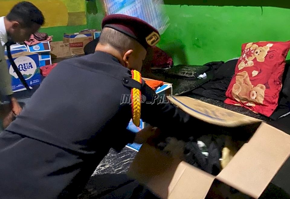 Rutan Ambon Gelar Sidak, Wujudkan Lingkungan Hunian Bersih dan Tertib