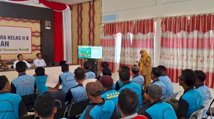 Rutan Marabahan dan DPTPH Kab. Barito Bekali Warga Binaan dengan Penyuluhan Pertanian 