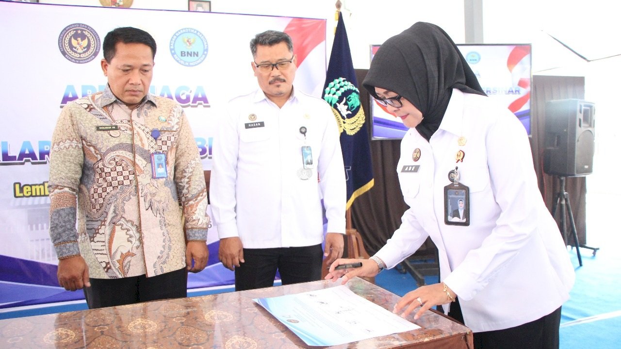 Jateng Zero Narkoba, Kanwil Ditjenpas Jateng Gelar Deklarasi Lapas Bersinar di LPP Semarang