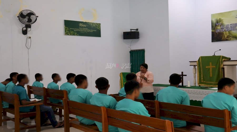 Sinergi LPKA Ambon–Kemenag Kota Ambon Bangun Rohani Anak Binaan