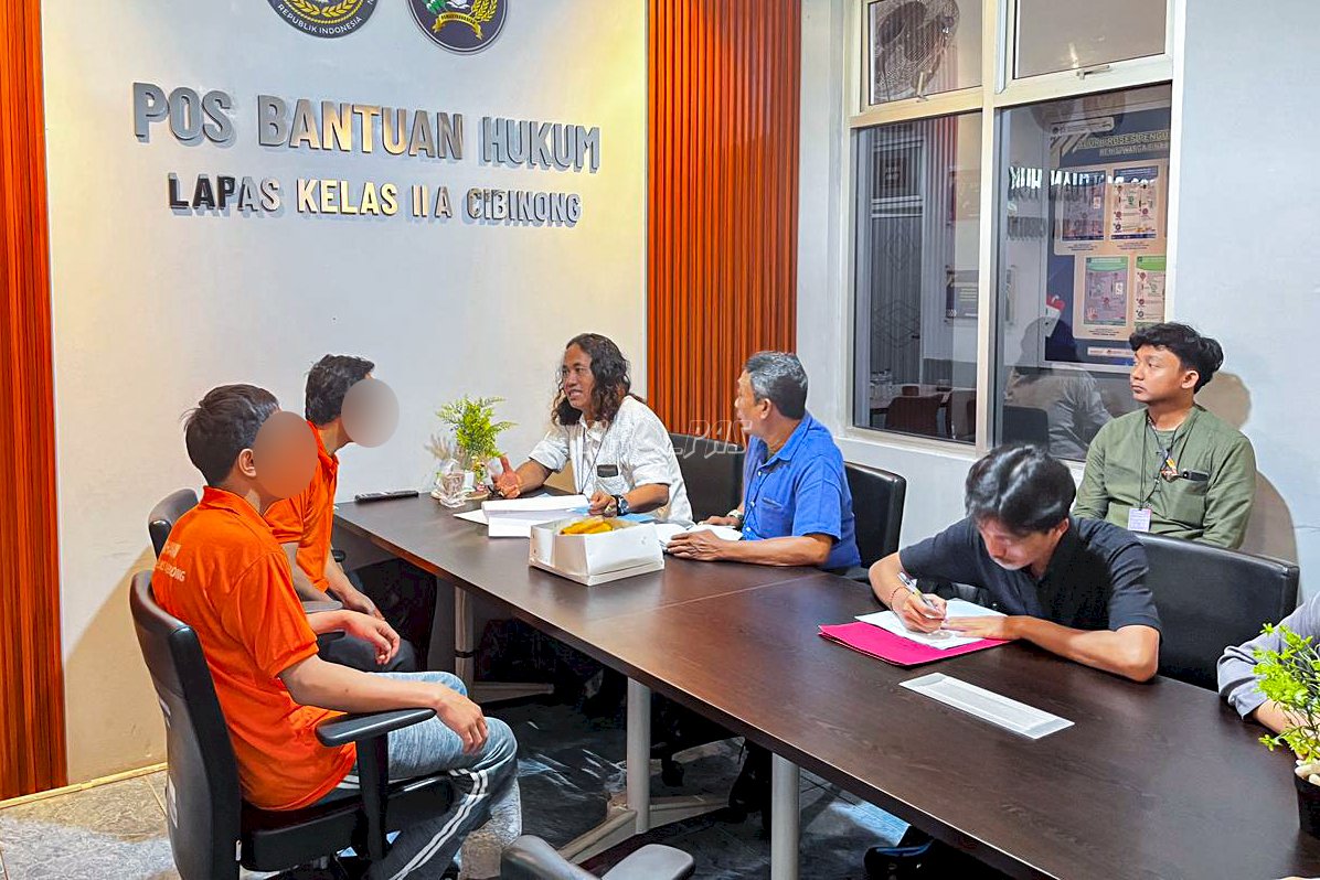 Lapas Cibinong Gandeng Posbakum Layani Konsultasi Hukum Gratis Tahanan