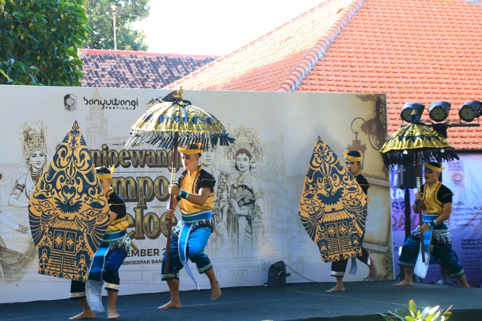 Sanggar Tari Lapas Banyuwangi Meriahkan Pembukaan Banyuwangi Tempo Doeloe